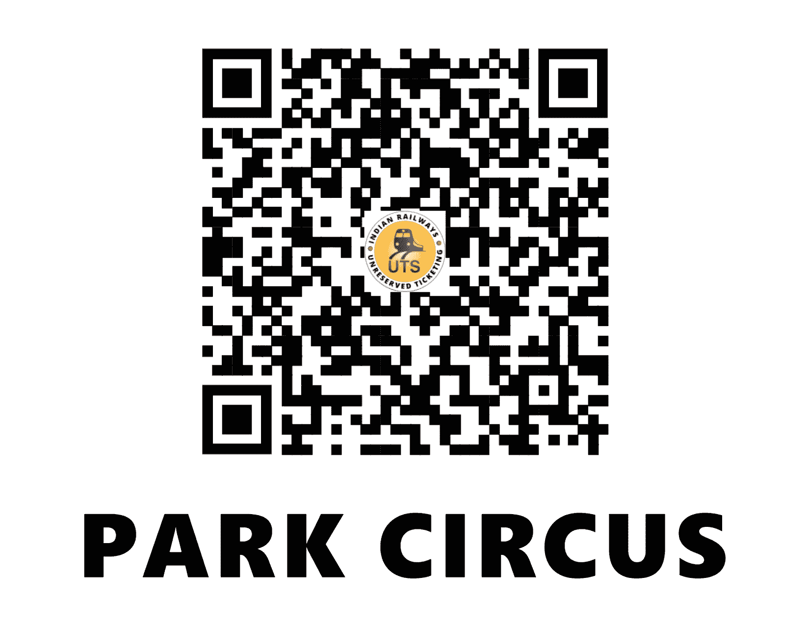 UTS QR Code for Park Circus - PQS